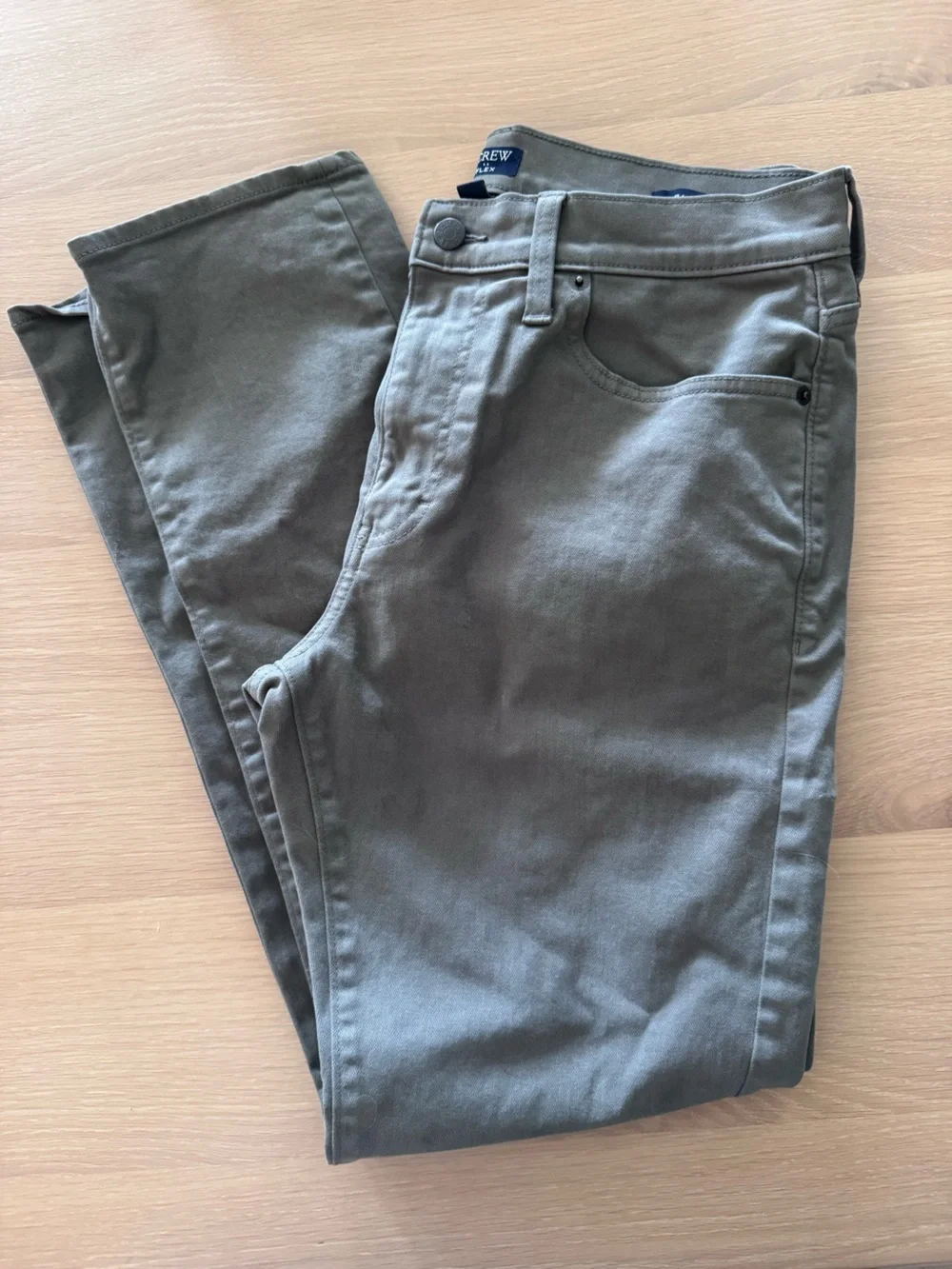 J. Crew Olive Green Chino Pants